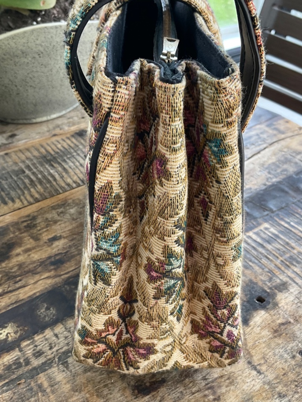 Kadin vintage tapestry purse. - Picture 8 of 14